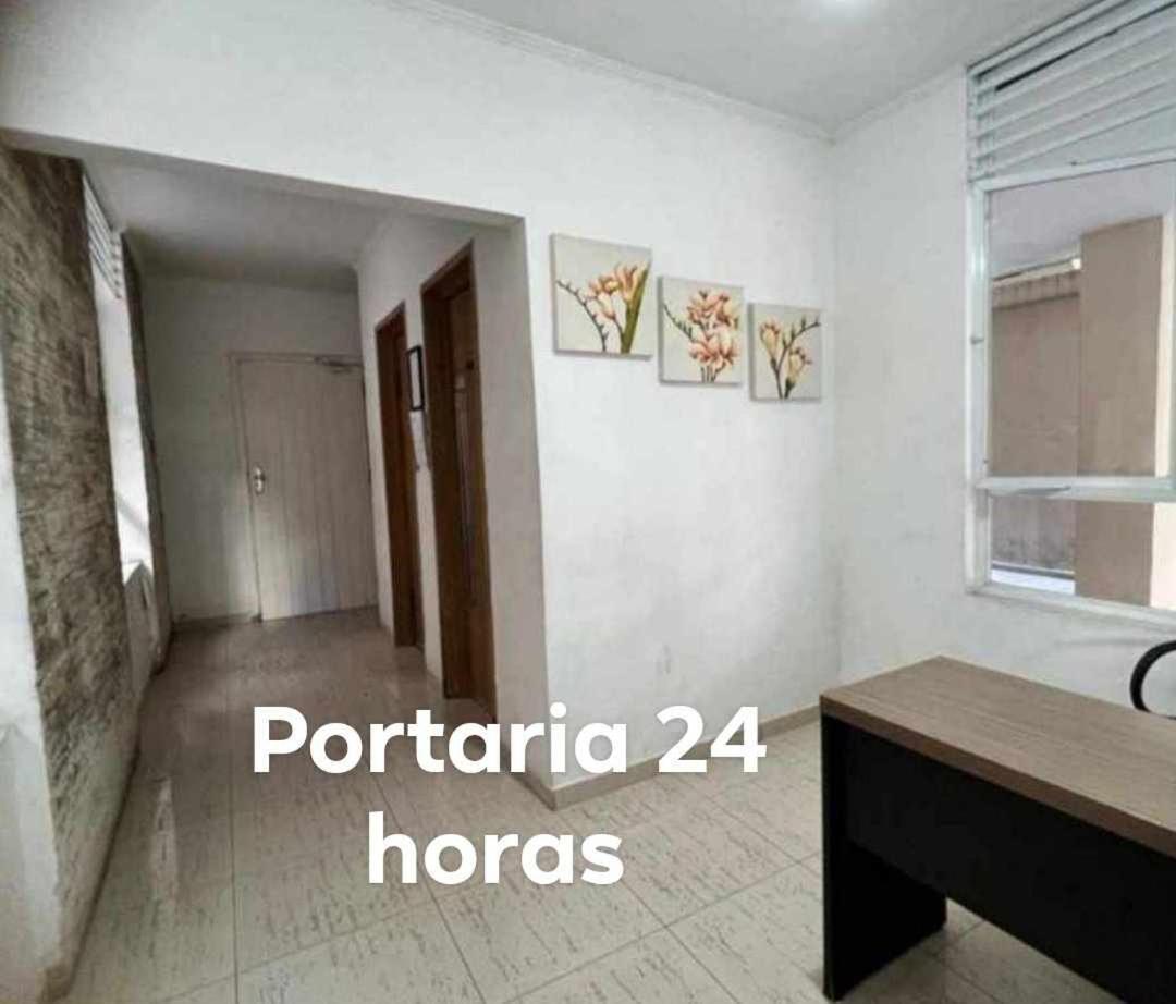 100 Mts Praia Roupa Cama Toalha Banho Wi-Fi Ar Condicionado Portaria 24 Horas Σάντος Εξωτερικό φωτογραφία